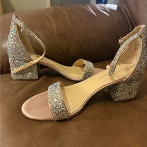 Betsey Johnson Champagne Mari Heels